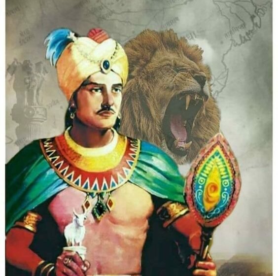  Ashoka The  Great – The emperor who gave us the chakra that we salute today.