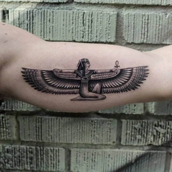 Egyptian god tattoo by Anastasia Agapova  Post 29471