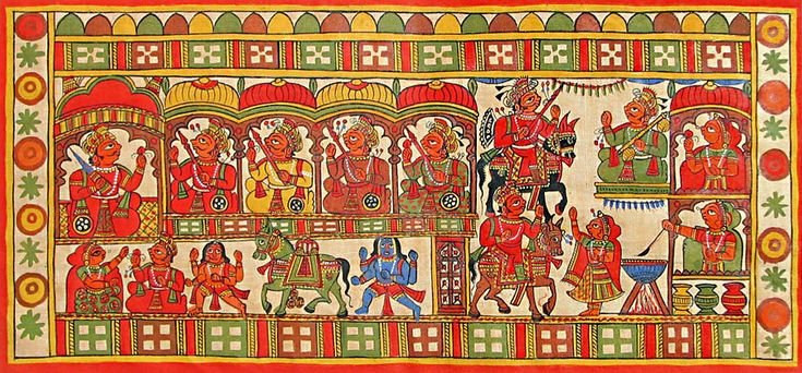  Pabuji ki Phad: A Glimpse into Rajasthan’s Rich Folk Tradition Through Scroll Paintings