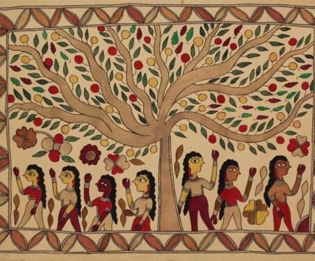  The Forgotten Art: Mud Wall Paintings of Mithila, Bihar