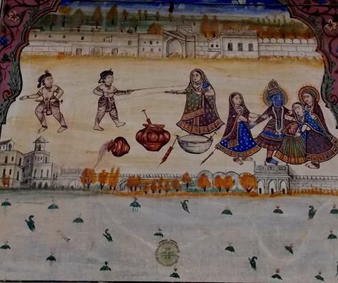  The Endangered Art of Mathura Wall Paintings: A Journey Through Tradition, Spirituality, and Modernity